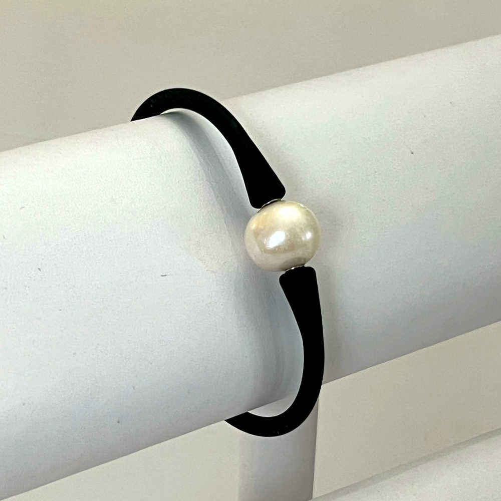 FRESH WATER PEARL | Silicone Bracelet | NEW!